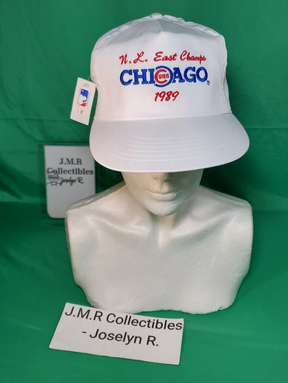 1989 chicago cubs n.l. east mlb champs, new old stock with tags